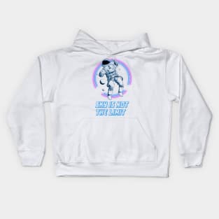 Sky is not the limit Kids Hoodie